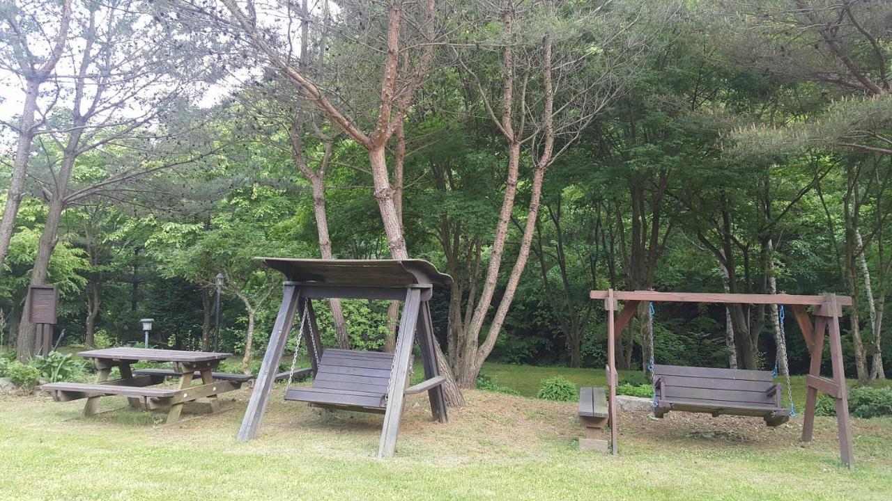 Shinevalley Pension & Hotel Pyeongchang Esterno foto